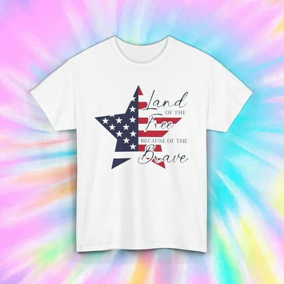 Land of the Free Because of the Brave Shirt