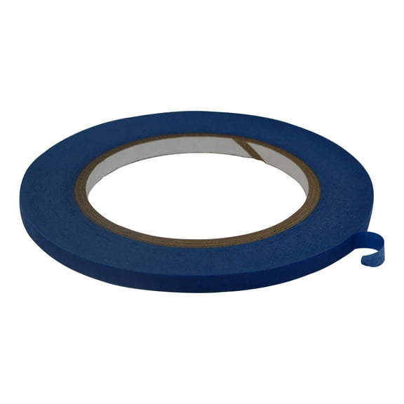 JVCC Colored Masking Tape (CMT-55): 1/4 in. x 60 yds. (Blue)