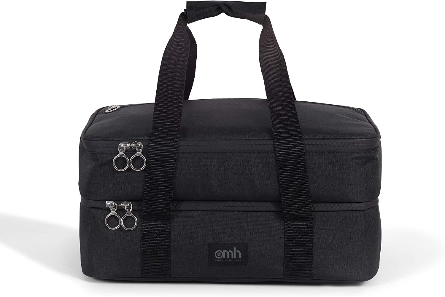 Double Decker Insulated Casserole Carrying CaseBlack