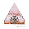 thumbnail image 4 of fankhu Orgonite Pyramid Resin Healing Crystals Decorative Orgonite Energy Stone Multi-purpose Reiki Chakra Meditation Tool for Indoor Yoga Meditation, 4 of 8