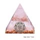 thumbnail image 2 of Cristales curativos de resina piramidal de orgonita multiusos para meditación de yoga en interiores, 2 of 7