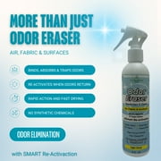 EarthSential Odor Eliminating Spray, Odor Eraser, Light Citrus, 8oz, Deodorizer and Air Freshener, Plant Based