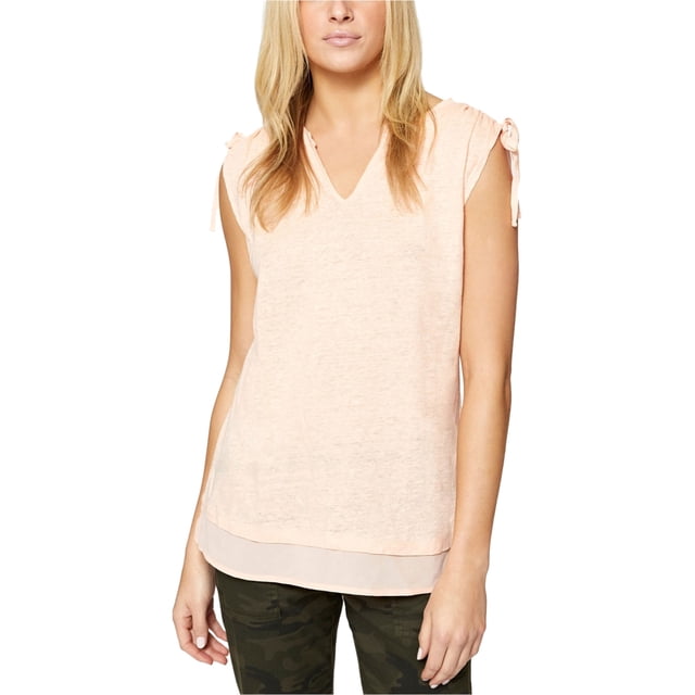Sanctuary Clothing Nora - Camiseta sin mangas para mujer, color naranja, XS