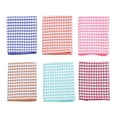 thumbnail image 1 of Miangastore 6Pcs Kitchen Hotel Towels Double-sided Towels Tea Cloths (Assorted Color), 1 of 8