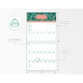 202412 Month Hanging Wall CalendarLarge Grid Floral12x12 by 202412 Month Hanging Wall CalendarLarge Grid Floral12x12 by