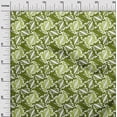 thumbnail image 3 of oneOone Tissu en Rayonne Vert Forêt Abstrait pour Robe Tissu Imprimé au Mètre 56 Pouces de Large, 3 of 4