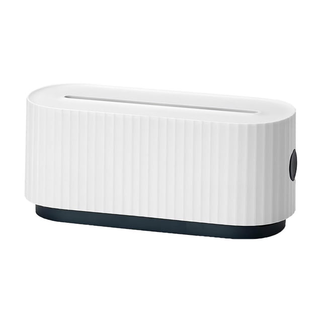 Caja De Tiras De Alimentación Contenedor De Tiras De Alimentación De Plástico Multifuncional Ranura Para Teléfono Soporte De Almacenamiento Hub De Cable Desmontable Para Oficina En Casa Yuarrent HA012999-00