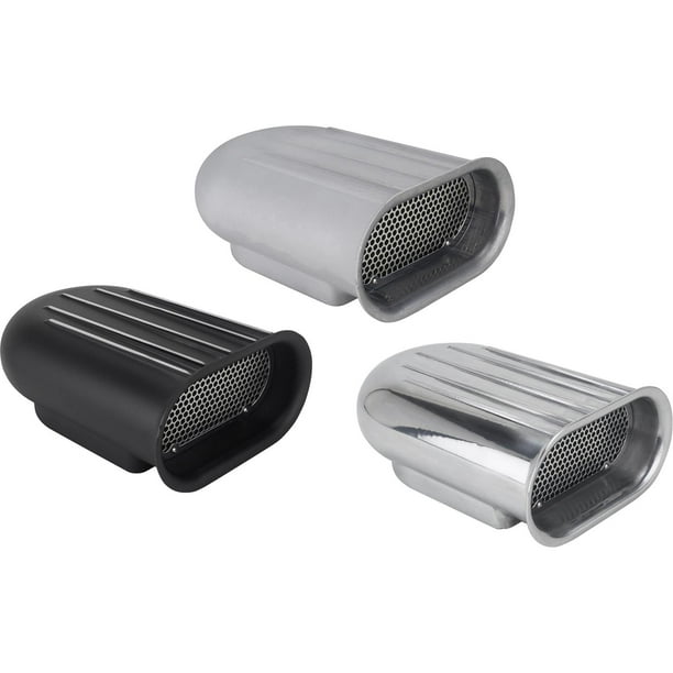 Gasser Finned Aluminum Single Quad Carb Air Scoop