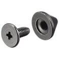 thumbnail image 5 of 9x6mm Screw Back Rivets Solid Leather Studs Black 50 Sets, 5 of 5
