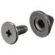 thumbnail image 5 of Remaches de Tornillo de 9x6mm para Cuero, Studs Sólidos Negros, 50 Conjuntos, 5 of 5