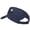 Navy, variant on Mini Panda Embroidered Cotton Washed Visor - Navy OSFM