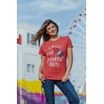 thumbnail image 4 of Womens Chill The Fourth Out T Shirt Funny Fourth Of July Popsicle Joke Tee for Ladies Womens Graphic Tees, 4 of 9