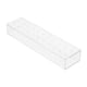 thumbnail image 5 of Jarrón acrílico rectangular alargado para flores, ideal para dormitorio o hogar. Sin luz, 5 of 9