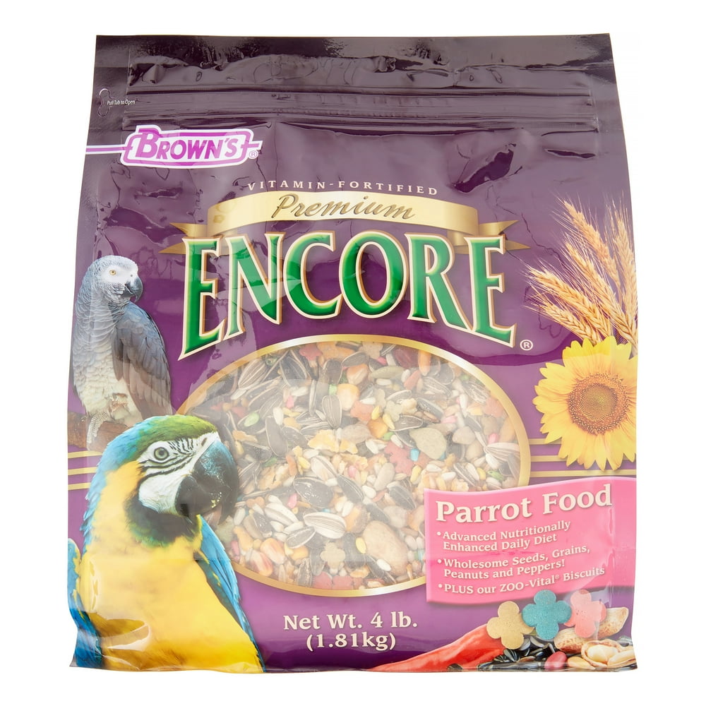 Encore Premium Parrot Food, 4 lb.