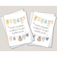 thumbnail image 4 of The Cardtel Baby Shower Card | New Baby Congratulations (2 Pack Cute Laundry - Neutral), 4 of 8