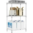 thumbnail image 3 of Storage Shelves Wire Shelving Heavy Duty Metal Storage Shelving Unit Adjustable Garage Shelving Rack Pantry Kitchen, 3 of 6