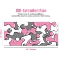 thumbnail image 2 of Gaming Mouse Pad Large Pink XXL Mouse Pad for Gaming - Desk Mat for Keyboard - Thick Artisan Mousepad for Desk (Quartz Drip), 2 of 5
