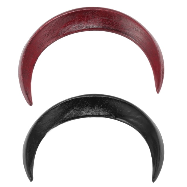 Peque De , Liviano 2 Piezas 2 Piezas De Cabello Lunar Madera Para Fiesta Para Mujeres
