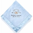 thumbnail image 2 of Personalized Sweet Bear Blue Baby Blanket, 2 of 2