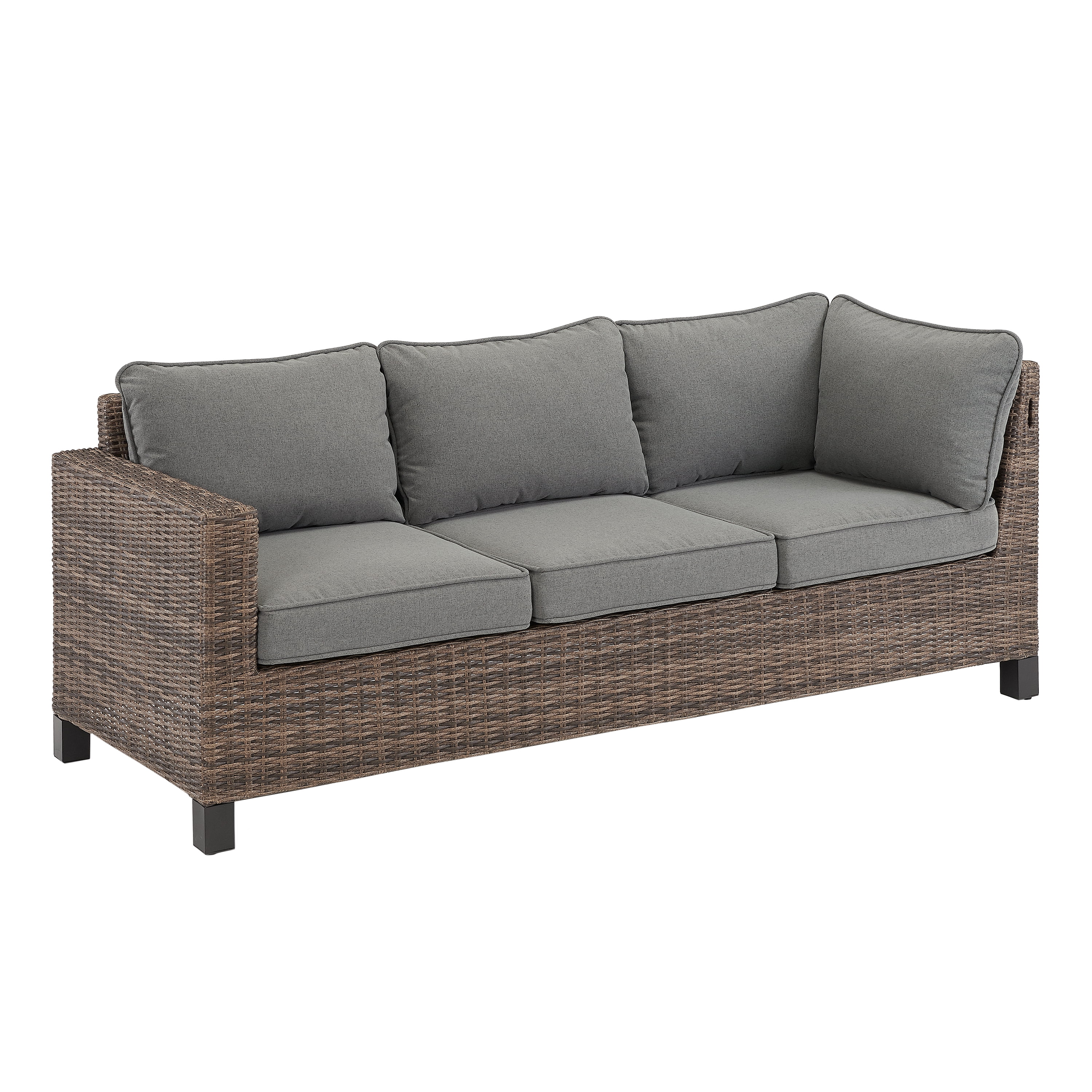 Better Homes Gardens Brookbury 5 Piece Patio Wicker Sectional