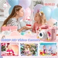 thumbnail image 5 of JoyStone Kids Camera Toys with 1080P Video for 3-12 Year Old, Chritmas Birthday Gifts for Kids, 32GB SD Card & Silicone Cover, 5 of 9