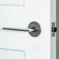 thumbnail image 6 of Viaggio Clomhmbrz_Prv_234_Lh Circolo Hammered Left Handed Solid Brass Privacy Door Lever, 6 of 7
