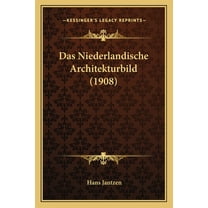 Das Niederlandische Architekturbild (1908) (Paperback)