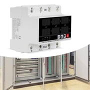 Electricity Usage Monitors Power Meter 3 Phase DIN Rail Voltmeter Ammeter