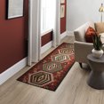 thumbnail image 3 of Mohawk Home Hopeprince Woven Indoor Runner Rug, Red, 2' 6" x 8', 3 of 8