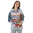 thumbnail image 4 of Santa is Coming Yorkshire Terrier Merry Christmas Xmas Noel Truck Tree All Over Print 3D Hoodie Unisex Merch Hoodies Yorkie Dog Lover Gifts - 02023, 4 of 6