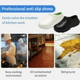 thumbnail image 4 of Professional Kitchen Shoes For Men Women - Non-Slip Oil Resistant Safety Work Clogs, Waterproof Catering & Restaurant Footwear For Chefs & Food Service EVA Clogs, 4 of 7