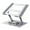 Apple Silver, variant on Adjustable Laptop Stand Ergonomic Risers for Desk 360 Rotating Base Holder
