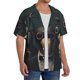 thumbnail image 2 of Fotbe Stylish Avian Gathering Camisa Estampada de Manga Corta para Hombre, Casual de Verano, Estilo Playero, Sin Arrugas-3X-Large, 2 of 5