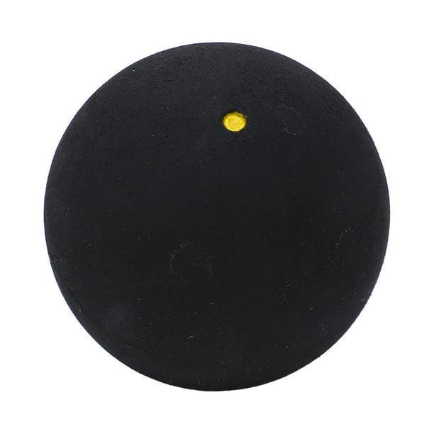 Pelota de squash de un solo punto, pelota de squash de goma deportiva de un solo punto de 37 mm, pelota de squash, artesanía excepcional