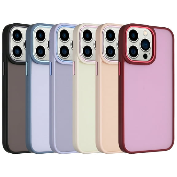 iPhone 14 Pro Case, Slim Shock Resistant Stylish 100% Fit Black