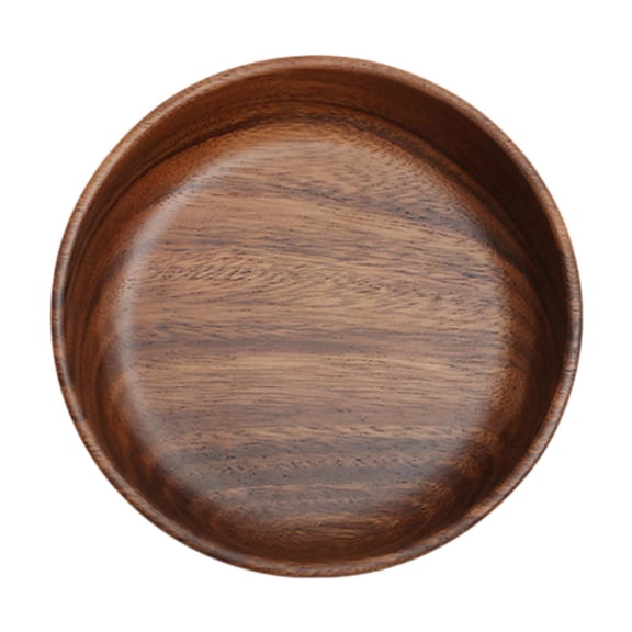 deevoka Wooden Salad Bowl Snack Bowl Serving Bowl Fruit Bowl for Veggie Salads Pasta L