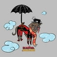 thumbnail image 2 of Women's Marvel: Deadpool & Wolverine Flying Dogpool Graphic T-Shirt, 2 of 4