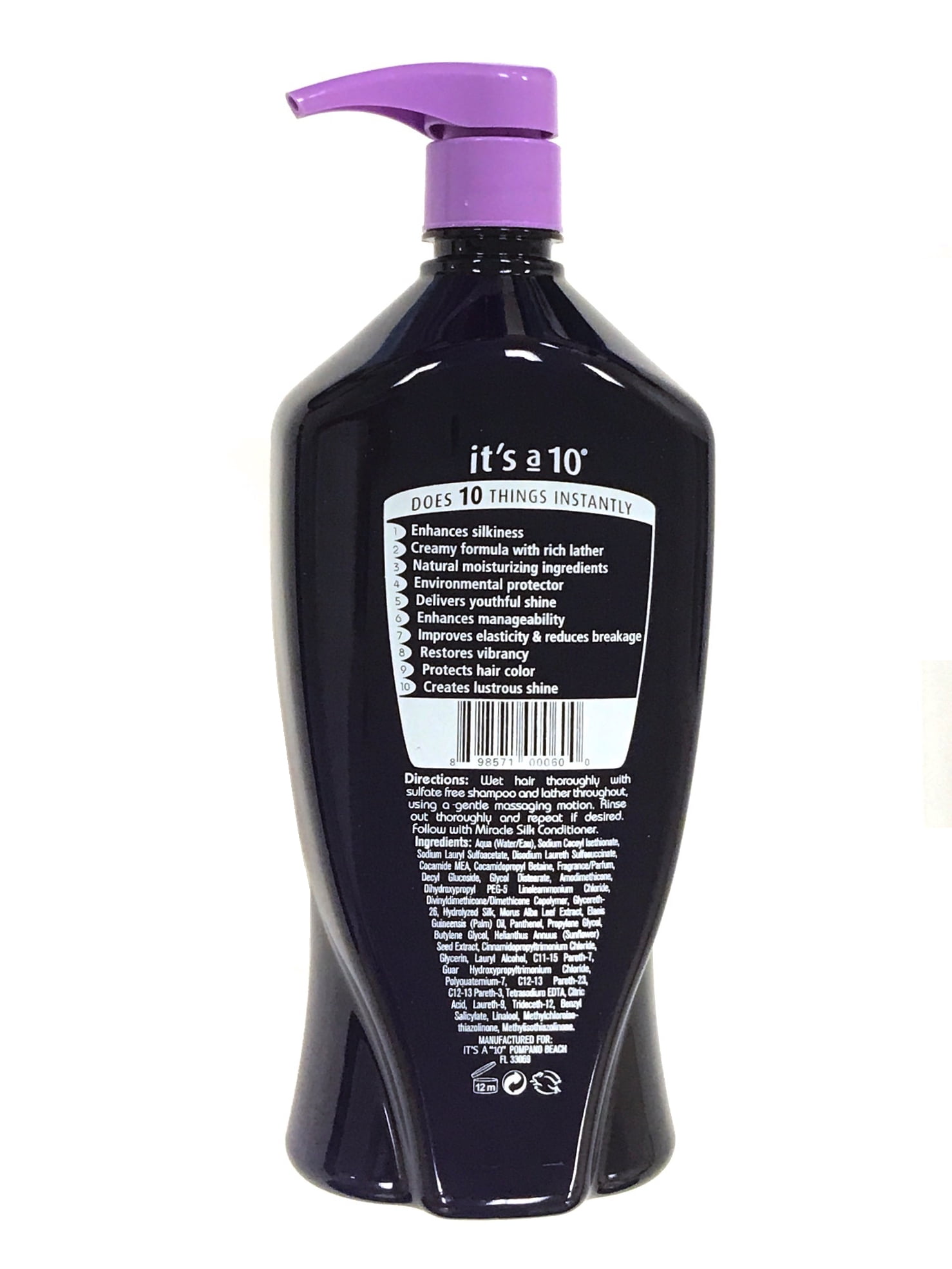 It's A 10 Silk Express Miracle Silk Sulfate Free Shampoo, 33.8 oz