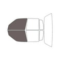 thumbnail image 2 of Rvinyl Window Tint Kit Compatible with Plymouth Acclaim 1990-1995 - Front Precut Kit - 35%, 2 of 8