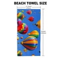 thumbnail image 5 of Orinice Quick Dry Bath Towel Ultra-Fine Fiber Beach Towel 27.5x55in Tropical Print for Rapid Drying and Versatile Usage 55x27.5in, 5 of 7
