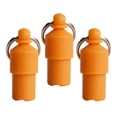thumbnail image 2 of 3x tubo de identificación de perro mascota portátil, etiqueta de número de teléfono para gato, colgante de regalo para mascotas, previene Naranja Gloria Tubo de etiqueta de identificación de gato, 2 of 9