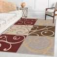 thumbnail image 5 of 5'x7' kitchen carpet large carpet for bedroom area rug modern area rug round non slip area rug, 5 of 10