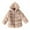 Beige, variant on Glisme Girls Jacket Fall Winter Kids Thermal Solid Jackets Warm Hooded Woolen Jacket Coats Ventilate Outerwear For Daily Wear Size 2-3 Years Beige