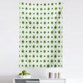 thumbnail image 1 of Floral Tapestry, Clover Flowers Green Dots Cultural Irish St. Patrick's Day Pattern, Fabric Wall Hanging Decor for Bedroom Living Room Dorm, 5 Sizes, Lime Green Dark Green, by Ambesonne, 1 of 1