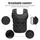 thumbnail image 3 of Chaleco con peso ajustable, chaleco con peso para gimnasio, chaleco con peso para hombres y mujeres, chaleco con peso para correr, gimnasio y entrenamiento de fuerza, 3 of 6