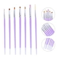 thumbnail image 4 of Miangastore Fingernail Brush 7 Pcs Violet Nail Art Brushes for Professional Use, 4 of 9
