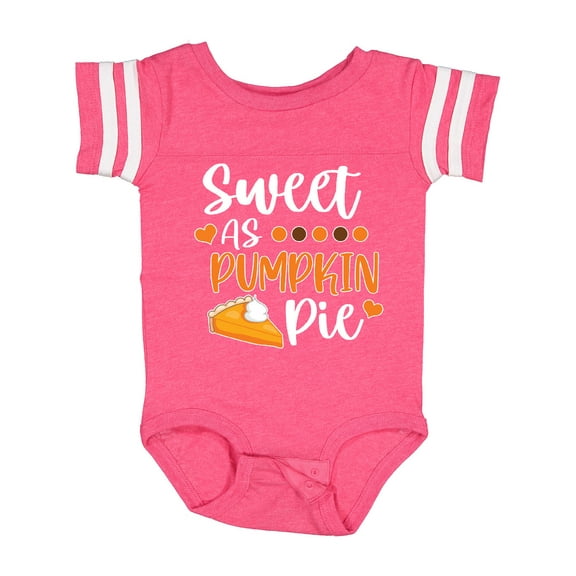 Inktastic Thanksgiving Sweet As Pumpkin Pie Boys or Girls Baby Bodysuit