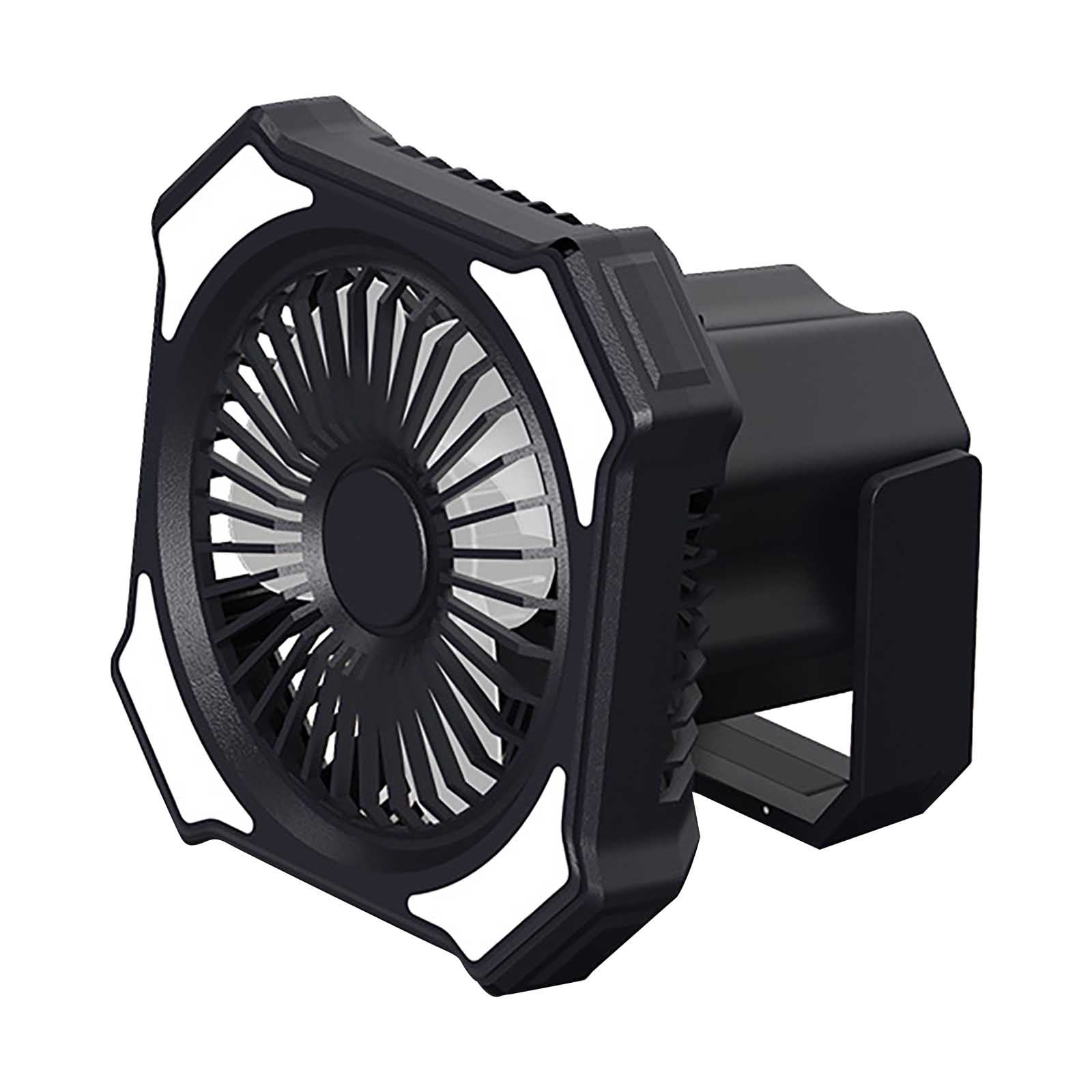 Outdoor Fan Portable Camping Tent Small Ceiling Fan Light Wireless USB
