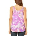 thumbnail image 2 of Sri Yantra Sacred Geometry Juniors Flowy Side Slit Tank Top Multi X-LG, 2 of 2