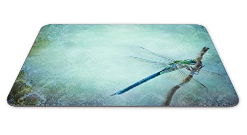 Abin Abin Vintage Shabby Chic Background With Dragonfly Mouse Pad Mouse Pad The Office Mat Mouse Pad Gaming Mousepad Nonslip Rubber Backing Mouse_Pad - image 2 of 2